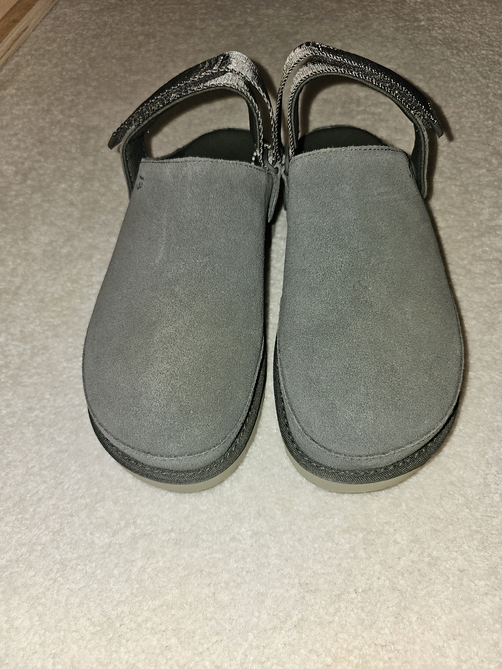 UGG Goldenstar Brown Suede Back-Strap Clog